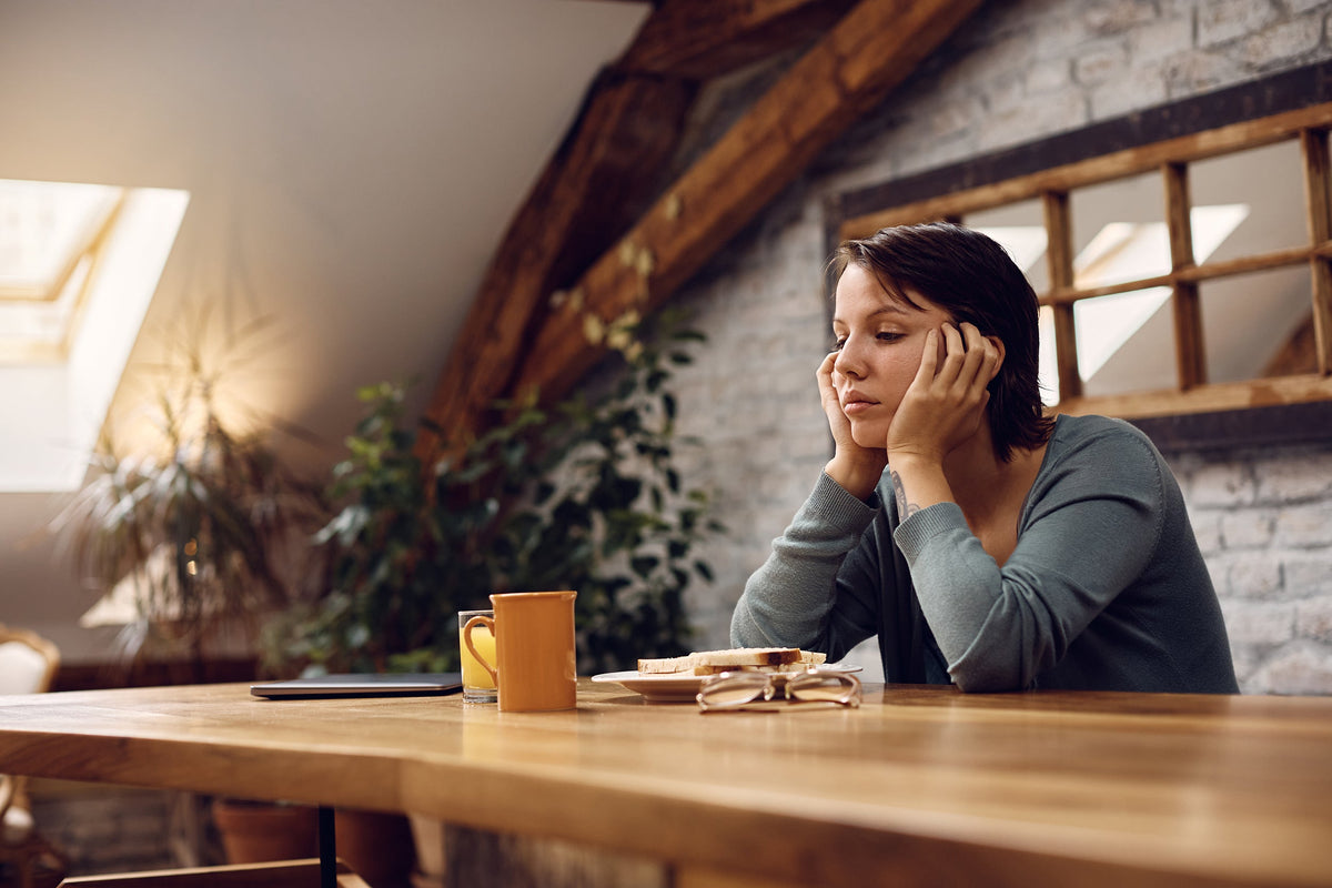 A woman struggles to eat. Low appetite makes protein hard to reach after weight loss surgery. See common protein ranges, small-meal tips and what to ask your surgeon and prescriber.