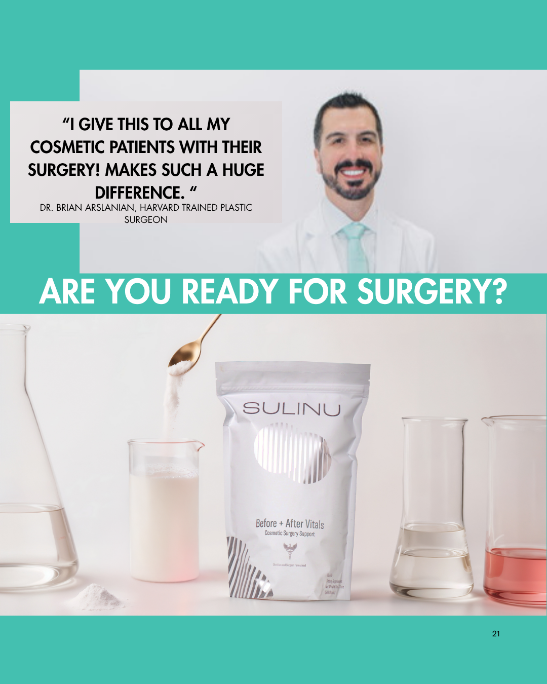 Before + After Vitals - NutriSurgical Vitamin Powder
