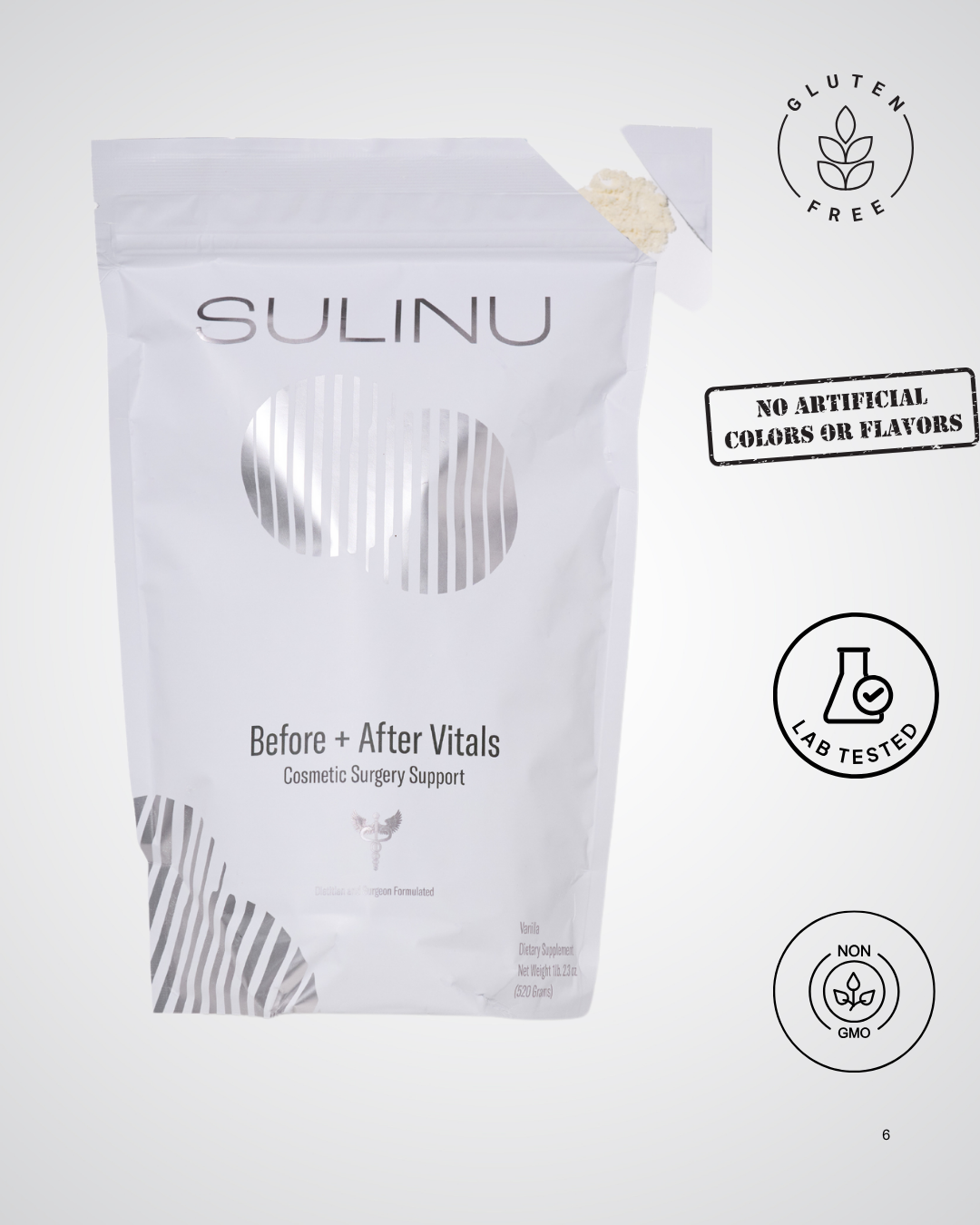 Before + After Vitals - NutriSurgical Vitamin Powder